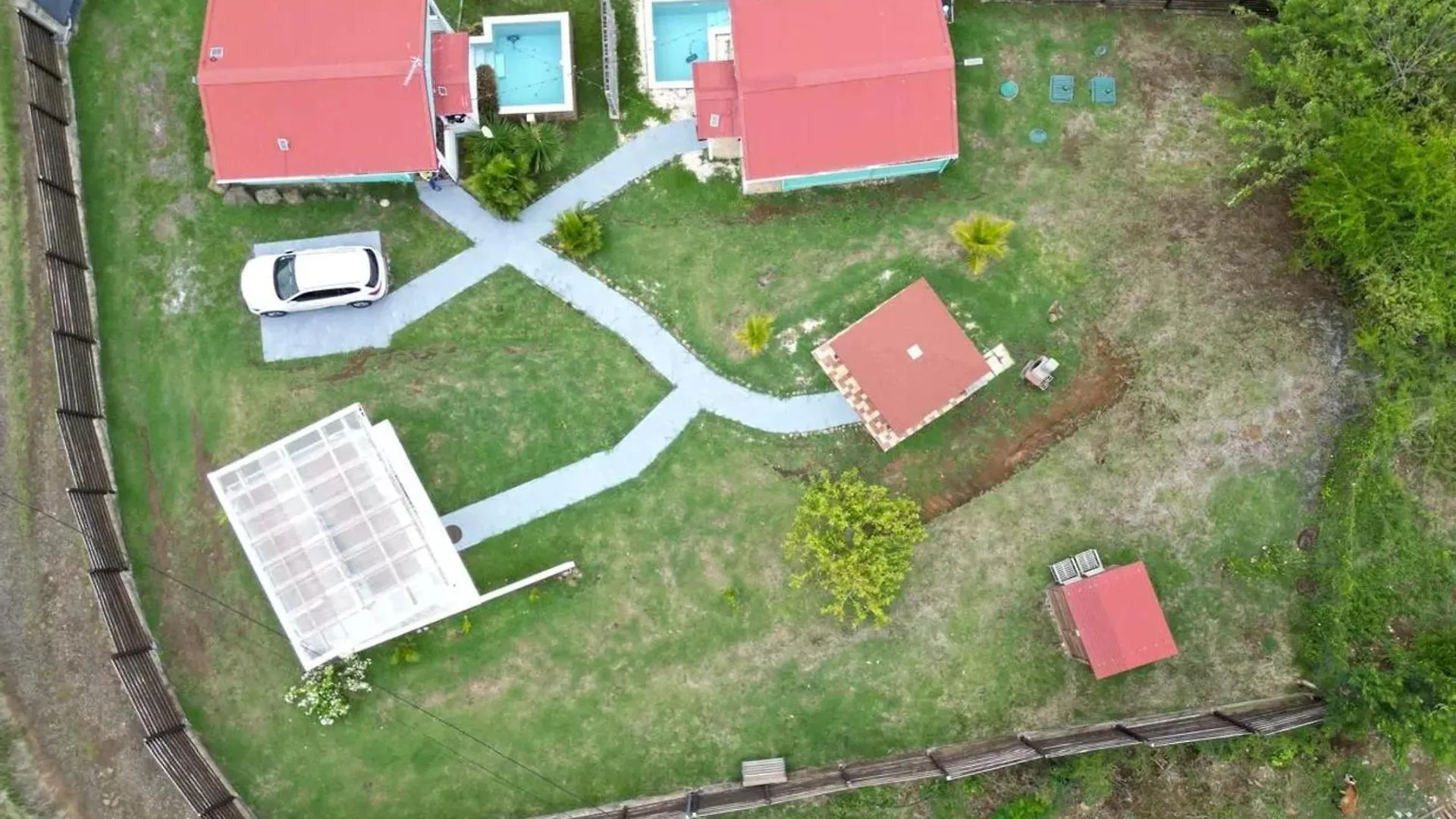 Villa Romantique A Sainte-Anne Avec Piscine Privee